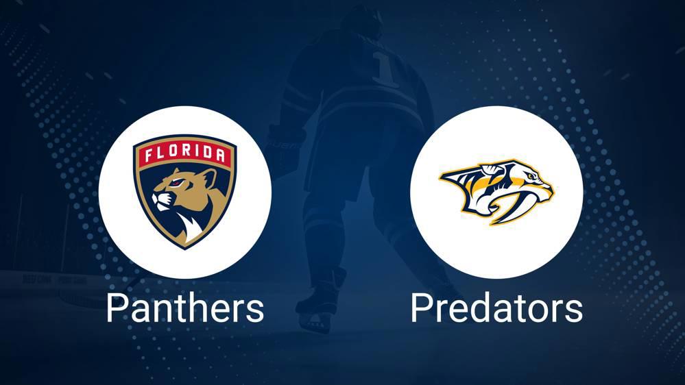 Panthers vs. Predators Injury Report Today - February 25