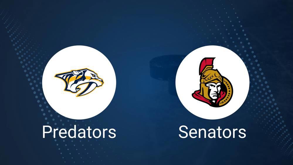 Predators vs. Senators Injury Report Today - February 3