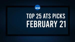 Top 25 College Hoops Picks Against the Spread - Friday, February 21