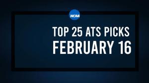 Top 25 College Hoops Picks Against the Spread - Sunday, February 16